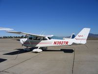 N3927R @ SDM - First Flight Corp. 1966 Cessna 172H in bright sunshine at Brown Field (San Diego), CA - by Steve Nation