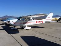 N3927R @ SDM - First Flight Corp. 1966 Cessna 172H in bright sunshine at Brown Field (San Diego), CA - by Steve Nation