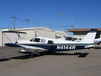 N4144R @ SDM - KPW Enterprises 1968 Piper PA-32-300 in bright sunshine at Brown Field (San Diego), CA - by Steve Nation