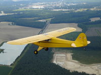 N7214H @ KFKN - Taken from a four ship formation of J3 Cubs - by Jesse Edwards