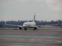 N619AS @ SEA - Alaska Airlines Boeing 737 in its first day in traffic after retrofitting at Seattle-Tacoma International Airport - by Andreas Mowinckel