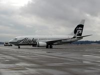 N619AS @ SEA - Alaska Airlines Boeing 737 in its first day in traffic after retrofitting at Seattle-Tacoma International Airport - by Andreas Mowinckel