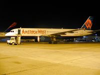 N654AW @ SEA - America West Airlines Airbus A320 at Seattle-Tacoma International Airport - by Andreas Mowinckel