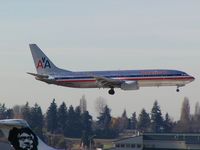 N925AN @ SEA - American Airlines Boeing 737 on short final at Seattle-Tacoma International Airport - by Andreas Mowinckel