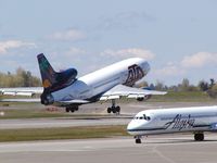 N161AT @ SEA - ATA Airlines Lockheed L-1011 taking off from Seattle-Tacoma International Airport