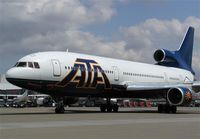 N163AT @ SEA - ATA Airlines Lockheed L-1011 at Seattle-Tacoma International Airport. The Pleasant Hawaiian livery has now (May 2004) been removed. - by Andreas Mowinckel