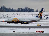 N327TZ @ SEA - ATA Boeing 737 in winter - by Andreas Mowinckel