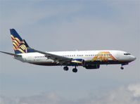 N326TZ @ SEA - ATA Boeing 737 landing at Seattle-Tacoma International Airport - by Andreas Mowinckel