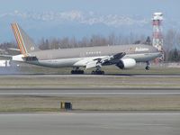 HL7597 @ SEA - Asiana Airlines Boeing 777 landing at Seattle-Tacoma International Airport - by Andreas Mowinckel