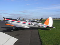 G-ARMG - DHC1 Chipmunk at Turweston - by Simon Palmer