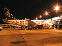 N805FR @ SEA - Frontier Airlines A318 at Seattle-Tacoma International Airport