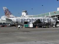 N929FR @ SEA - Frontier Airlines A319 at Seattle-Tacoma International Airport - by Andreas Mowinckel