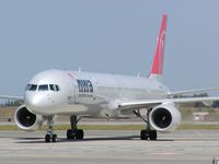 N590NW @ SEA - Northwest Airlines Boeing 757 at Seattle-Tacoma International Airport - by Andreas Mowinckel