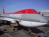 N632US @ SEA - Northwest Airlines Boeing 747 at Seattle-Tacoma International Airport - by Andreas Mowinckel