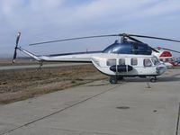 N116GC @ KCVH - 1975 PZL MI-2 at Hollister Municipal Airport, CA - by Steve Nation