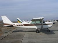 N400SK @ KCVH - 1967 Cessna 172H (no Gavilan Aviation titles) at Hollister Municipal Airport, CA - by Steve Nation