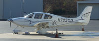 N723CD @ PDK - Tied down @ PDK - by Michael Martin