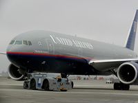 N228UA @ SEA - United Airlines Boeing 777 at Seattle-Tacoma International Airport - by Andreas Mowinckel