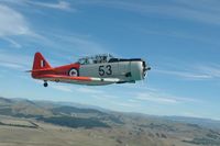 ZK-JJA @ NZNR - NORTH AMERICAN HARVARD 2A (NZ1053) - by Graeme Claridge