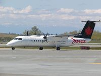 C-FTAK @ SEA - Jazz Dash 8 at Seattle-Tacoma International Airport. - by Andreas Mowinckel