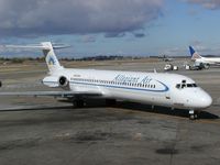 N945MA @ SEA - Allegiant MD87 at Seattle-Tacoma International Airport.