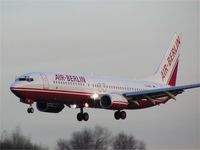 D-ABBG @ BFI - Air Berlin 737 landing at Boeing Field - by Andreas Mowinckel
