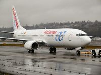 EC-ISN @ BFI - Air Europa 737 at Boeing Field - by Andreas Mowinckel