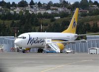 N368ML @ BFI - Midway B737-7BX N368ML never entered service with them.  Now with Virgin Blue as VH-VBP dressed with winglets - by Andreas Mowinckel