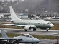 N368ML @ BFI - Midway B737-7BX N371ML never got painted.  Now with Virgin Blue as VH-VBS - by Andreas Mowinckel