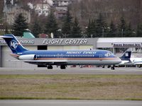 N302ME @ BFI - Sports charter: Midwest Express DC-9-32 - by Andreas Mowinckel