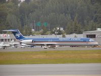 N806ME @ BFI - Sports charter: Midwest Express MD81 - by Andreas Mowinckel