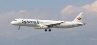 EC-IJU @ PMI - On short finals at Palma de Mallorca - by Micha Lueck