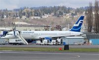 OH-LBX @ RNT - Finnair Boeing 757 - by Andreas Mowinckel