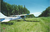 N6002J @ 6AK8 - N6002J at Tulakes Airstrip - by John Seibert
