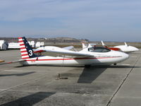 N87R @ KCVH - Bay Area Glider Rides 1966 Schweizer SGS 2-32  at Hollister Municipal Airport (San Benito County), CA - by Steve Nation
