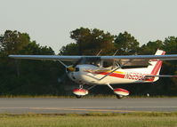 N5258Q @ KMQI - Cessna 150L Landing Rwy 5 at Dare County (KMQI) - by John Alldredge: Pilot Louis Mavredes, Co-Owners