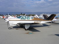 N116QT @ WVI - 1956 Beech H35 Bonanza at Watsonville, CA - by Steve Nation