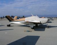 N1844D @ WVI - immaculate 1955 Beech C35 Bonanza at Watsonville, CA - by Steve Nation