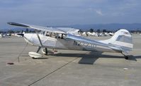 N2727D @ WVI - 1952 Cessna 170B at Watsonville, CA - by Steve Nation