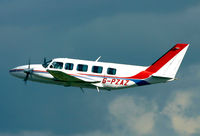 G-PZAZ @ EGCC - Nice looking twin. - by Kevin Murphy
