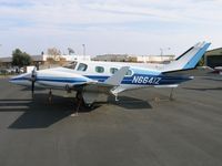 N6641Z @ WVI - 1979 Beech B-60 at Watsonville, CA - by Steve Nation