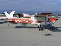 N6825G @ WVI - 1970 Cessna 150L (sans rudder) at Watsonville, CA - by Steve Nation