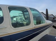 N9753R @ SZP - 1960 Beech M35 BONANZA, Continental IO-470-C 250 Hp, Tri-blade prop - by Doug Robertson