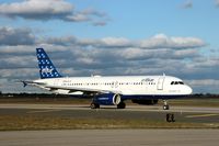 N568JB @ JFK - Taxing out at JFK