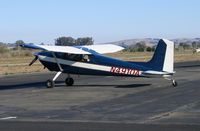 N4910A @ O69 - 1956 Cessna 180 at Petaluma, CA - by Steve Nation