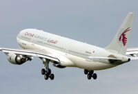 A7-ACA @ EGCC - Qatars fine looking A.330 departing Manchesters 24L. - by Kevin Murphy
