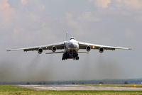 RA-82014 @ EMA - Polet Cargo's mighty AN-124 taking off from East Midlands airport. - by Kevin Murphy