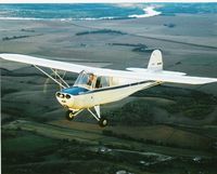 N3499E @ 7K8 - Champ N3499E over nebraska - by Dallas R Grimm