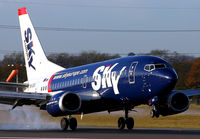 OM-SEG @ EGCC - Close up on Skyeurope 737. - by Kevin Murphy