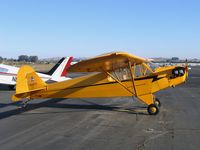 N38375 @ O69 - 1941 Piper J3C-65 Cub at Petaluma Municipal, CA (as NC38375) - by Steve Nation